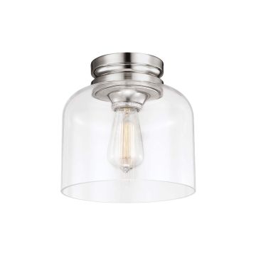 Lampă de tavan TABBY & HOUNSLOW FE-HOUNSLOW-F-PN 1x60W/E27 de la Elstead Lighting