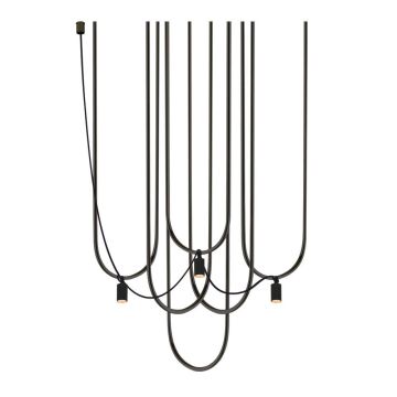 Lampă cu pendul Udin 9786 3x10W/GU10 IP20 de la Antigo
