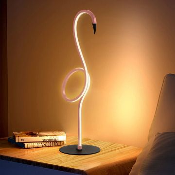 Lampă de masă Flamingo FLAMINGO-TL-PNK 3000 K 1x6 W /LED 420 lm de la Elstead Lighting