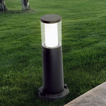 Lampă de podea Carlo FMG-CARLO-MB-BLK 4000K-2700K 1x6W/GU10 615lm IP55 de la Fumagalli
