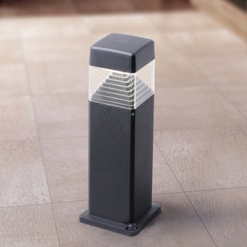 Lampă de podea Ester FMG-ESTER-MB-BLK 6500K-4000K-2700K 1x10W/GX53 1290lm IP55 de la Fumagalli