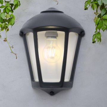 Aplique de perete Fabio FMG-FABIO-BLK 1x23W/E27 IP55 de la Fumagalli