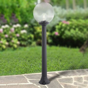 Lampă de podea Giaffa FMG-GIAFFA-GLOBE-BLK 2700K 1x23W/E27 800lm IP55 de la Fumagalli