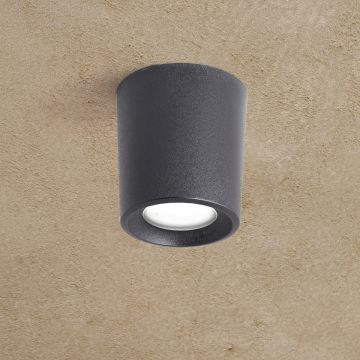 Lumină montată pe suprafață Livia FMG-LIVIA90-BLK 4000K-2700K 1x6W/G9 366lm IP55 de la Fumagalli