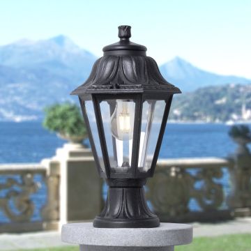 Lampă de podea Mikrolot FMG-MIKROLOT-ANNA-BLK 1x23W/E27 IP55 de la Fumagalli
