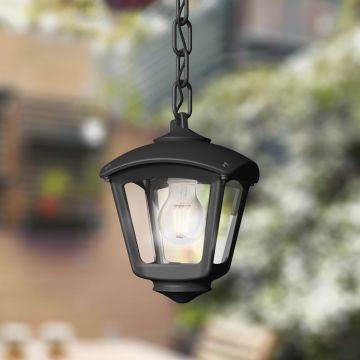 Lampă cu pendul Sicar FMG-SICAR-ROBY-BLK 1x23W/E27 IP55 de la Fumagalli