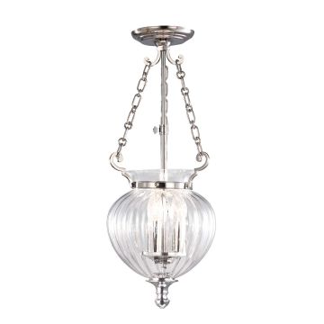 Lampă cu pendul FINSBURY PARK FP-P-S-POL-NCKL 3x60W/E14 de la Elstead Lighting