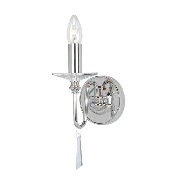 Aplique de perete FINSBURY PARK FP1-POL-NICKEL 1x60W/E14 de la Elstead Lighting