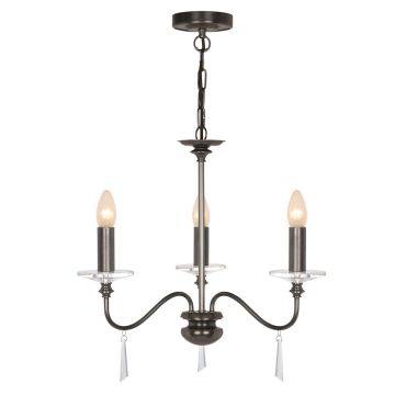 Candelabru FINSBURY PARK FP3-OLD-BRZ 3x60W/E14 de la Elstead Lighting