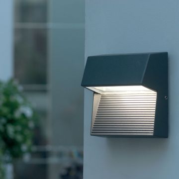 Aplique de perete FREYR FREYR-SQ 1x6W/LED IP54 de la Elstead Lighting