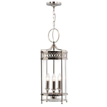Lampă cu pendul GUILDHALL GH-P-PN 3x60W/E14 de la Elstead Lighting