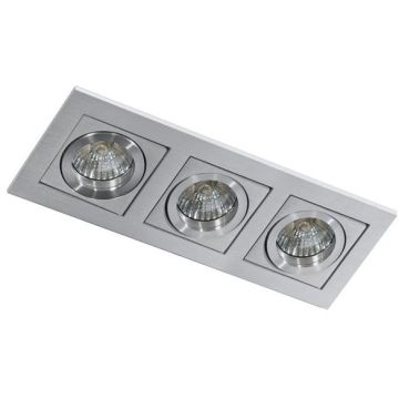 Lumină îngropată deasupra plafonului PACO AZ0801 3x50W/MR16 de la AZzardo
