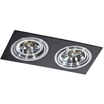 Lumină îngropată deasupra plafonului SIRO AZ0772 2x50W/GU10 ES111 de la AZzardo