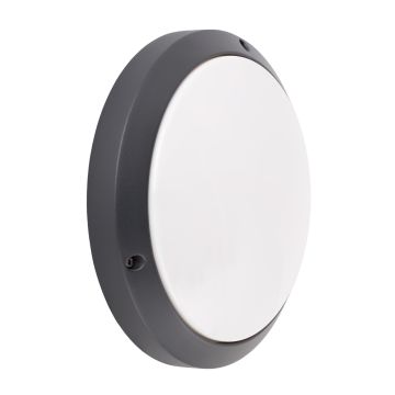 Aplique de perete BORNHOLM 5122GR 4000K 1x17.5W/LED 2050LM IP65 de la Norlys