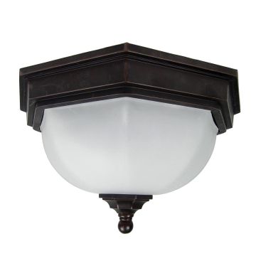 Lustră de tavan FAIRFORD GZH-FF12 2x60W/E27 IP44 de la Elstead Lighting