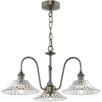 Candelabru Hadano HAD0361-04 3x40w/E14 ip20 de la Dar Lighting