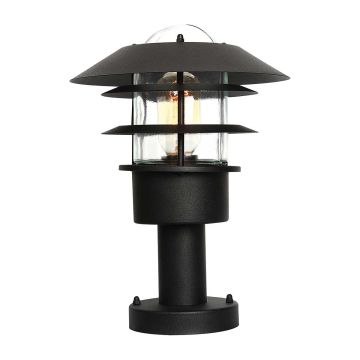 Lampă de podea HELSINGOR HELSINGOR-PED-BK 1x60W/E27 IP44 de la Elstead Lighting