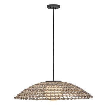 Lampă cu pendul Arlen HK-ARLEN-P2-L-BK 1x60W/E27 ip44 de la Hinkley
