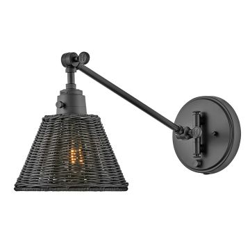 Aplique de perete Arti HK-ARTI-1W-BK-BR 1x60W/E27 IP20 de la Hinkley Lighting