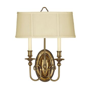 Aplique de perete CAMBRIDGE HK-CAMBRIDGE2-B 2x40W/E14 de la Hinkley Lighting
