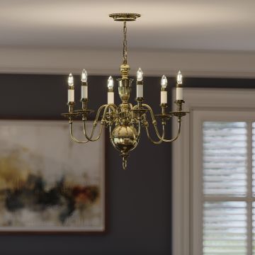 Candelabru CAMBRIDGE HK-CAMBRIDGE6 6x60W/E14 de la Hinkley Lighting