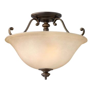 Lampă de tavan DUNHILL HK-DUNHILL-SF 2x60W/E27 de la Hinkley Lighting
