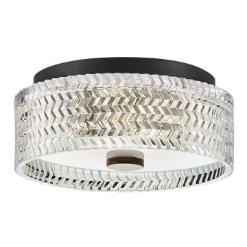 Lustră de tavan Elle HK-ELLE-F-S-BK 2x60W/E27 IP20 de la Hinkley Lighting