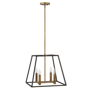 Lampă cu pendul FULTON HK-FULTON-4P 4x60W/E14 de la Hinkley Lighting