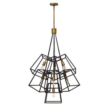 Lampă cu pendul FULTON HK-FULTON-7P 7x60W/E27 de la Hinkley Lighting