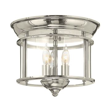 Lampă de tavan GENTRY HK-GENTRY-F-PN 3x60W/E14 de la Elstead Lighting