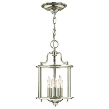 Lampă cu pendul GENTRY HK-GENTRY-P-S-PN 3x60W/E14 de la Elstead Lighting