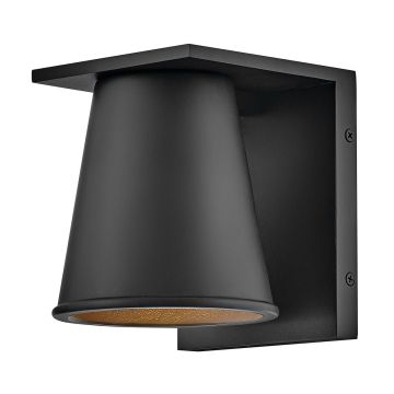 Aplique de perete Hans HK-HANS-S-BLK 2700K 1x8W/GU10 560lm IP44 de la Hinkley Lighting