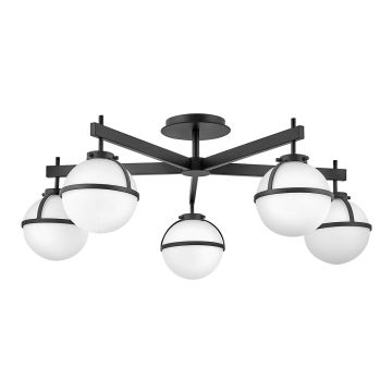 Lampă de tavan Hollis HK-HOLLIS-5-O-BK 5x40 W/E14 ip44 de la Hinkley Lighting