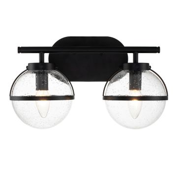 Aplique de perete Hollis HK-HOLLIS2-C-BK-BATH 2x60W/E14 IP44 de la Hinkley