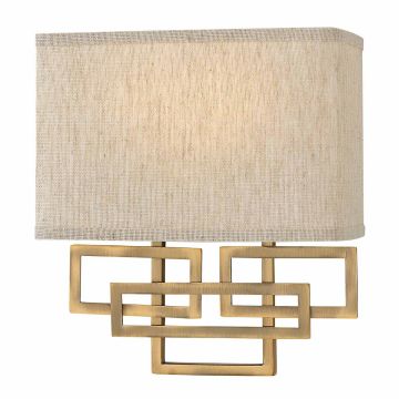 Aplique de perete LANZA HK-LANZA2-BR 2x60W/E14 de la Hinkley Lighting
