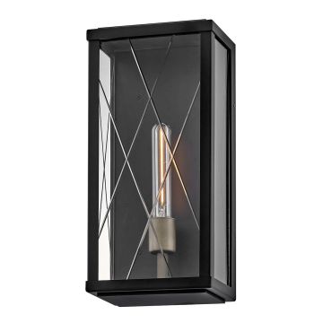 Aplique de perete Monte HK-MONTE-M-BK 1x60W/E27 ip44 de la Hinkley