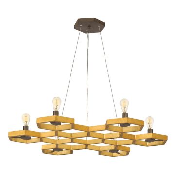 Candelabru MOXIE HK-MOXIE6-C-SSG 6x60W/E14 de la Hinkley Lighting