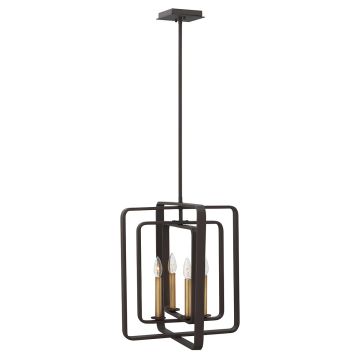 Lampă cu pendul QUENTIN HK-QUENTIN-4P-B 4x60W/E14 de la Hinkley Lighting