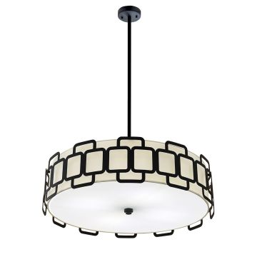 Lampă cu pendul Sabina HK-SABINA-4P-BK 4x60W/E27 de la Hinkley