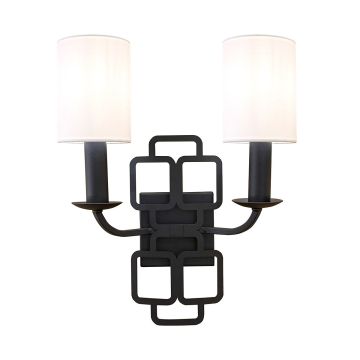 Aplique de perete Sabina HK-SABINA2-BK 2x40W/E14 de la Hinkley
