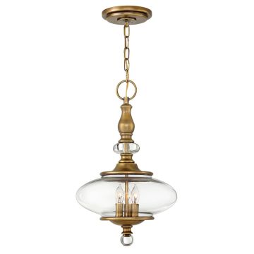 Lampă cu pendul WEXLEY HK-WEXLEY-3P-HB 3x60W/E14 de la Hinkley Lighting