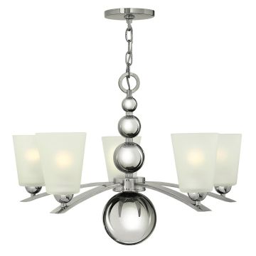 Candelabru ZELDA HK-ZELDA5-PN 5x60W/E27 de la Hinkley Lighting