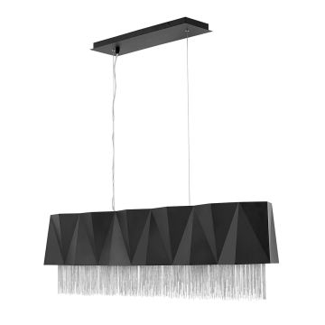 Lampă cu pendul ZUMA HK-ZUMA-ISLE-SBS 6x60W/E27 de la Elstead Lighting