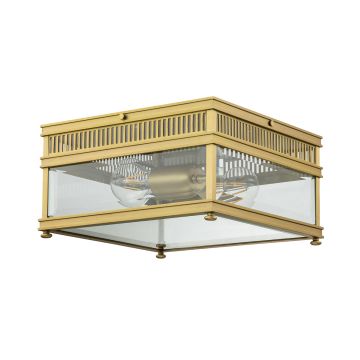 Lustră de tavan Holborn HOLBORN-F-BB 2x60 W/E27 ip44 de la Elstead Lighting