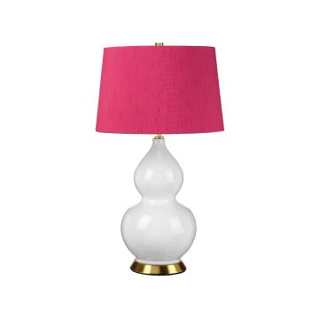 Lampă de masă Isla ISLA-AB-TL-CRANBERRY 1x60 W/E27 de la Elstead Lighting