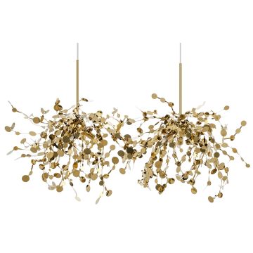 Lampă cu pendul MONETE JD8653-2.GOLD 6x30W/G9 IP20 de la King Home