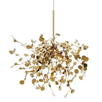 Lampă cu pendul MONETE SINGLE JD8653-1.GOLD 3x30W/G9 IP20 de la King Home