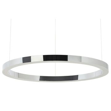 Lampă cu pendul RING JD8169-100.SILVER 3000K 1x75W/LED 6000LM IP20 de la King Home