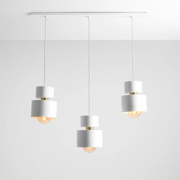 Lampă cu pendul KADM 1029E_1 3x15W/E27 IP20 de la Aldex
