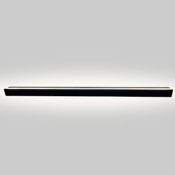 Aplique de perete Bodo LP-789/1W 90 BK 3000K|4000K|6000K 1x12W/LED 2583lm IP54 de la Light Prestige
